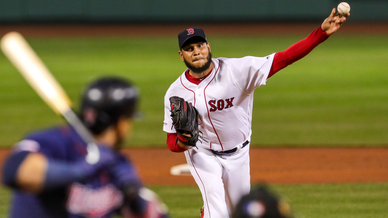 Boston Red Sox pitcher Eduardo Rodriguez