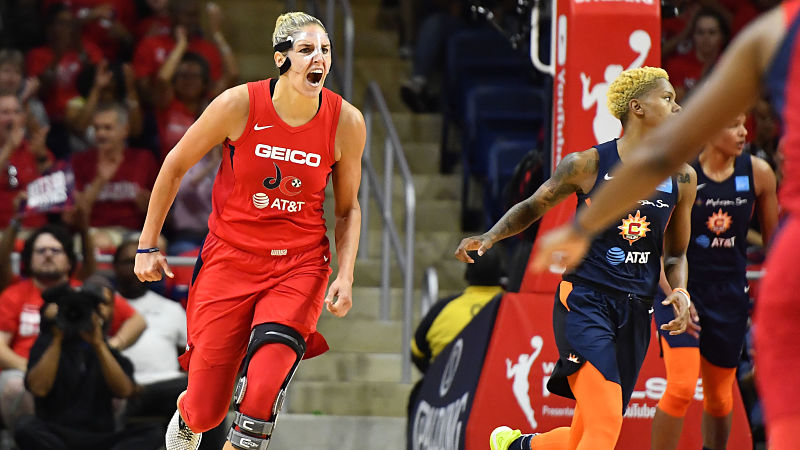 Washington Mystics forward Elena Delle Donne