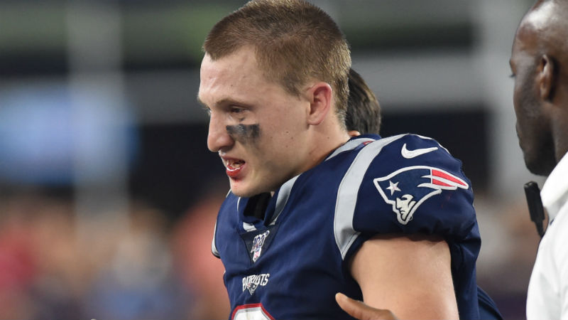 New England Patriots wide receiver Gunner Olszewski