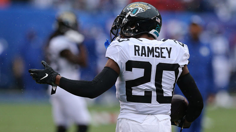 Jacksonville Jaguars cornerback Jalen Ramsey