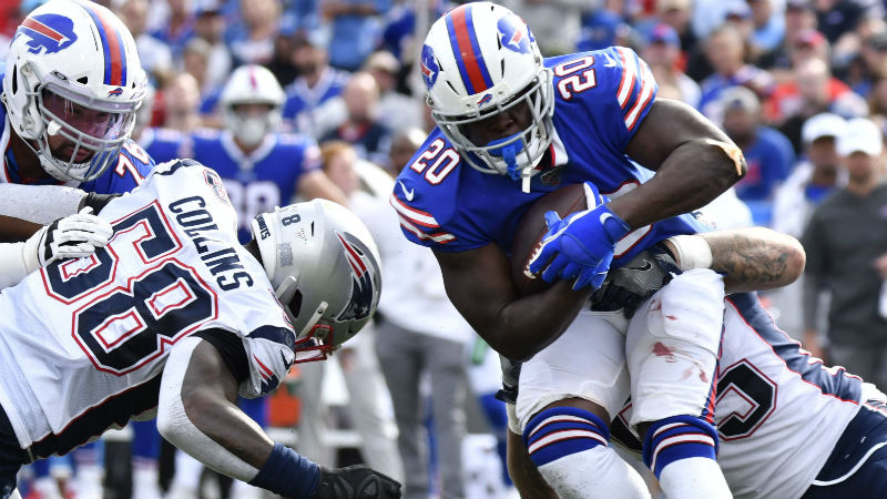 Buffalo Bills running back Frank Gore