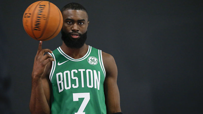 Boston Celtics guard Jaylen Brown