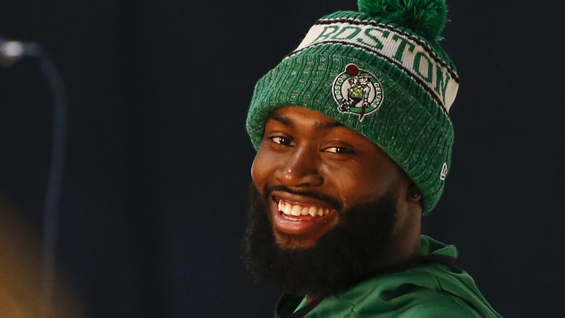 Celtics forward Jaylen Brown