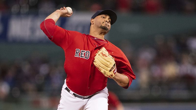 Boston Red Sox pitcher Jhoulys Chacin