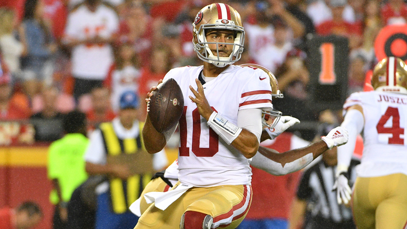 San Fransisco 49ers Quarterback Jimmy Garoppolo