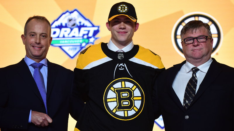 Boston Bruins prospect John Beecher