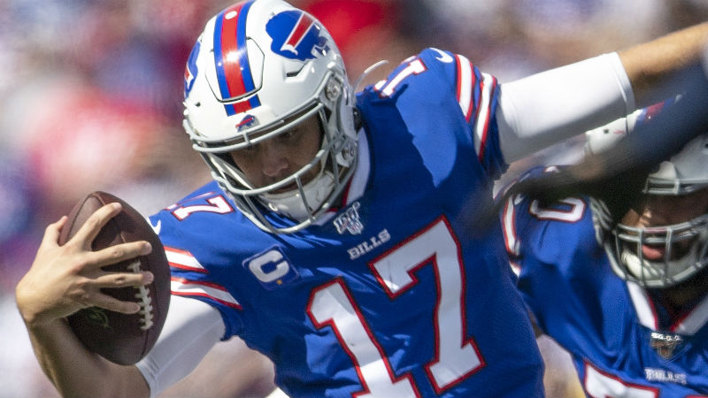 Buffalo Bills quarterback Josh Allen