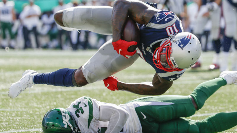 New England Patriots wide receiver Josh Gordon