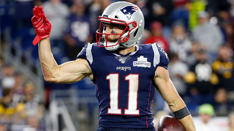 New England Patriots receiver Julian Edelman