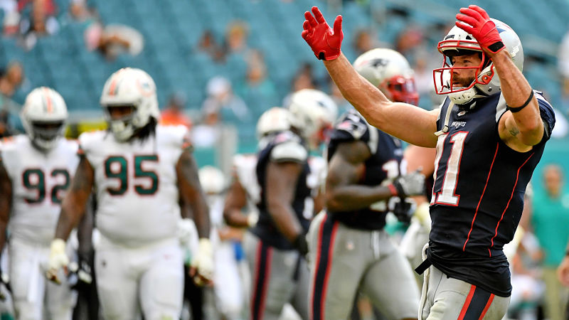 New England Patriots wide receiver Julian Edelman