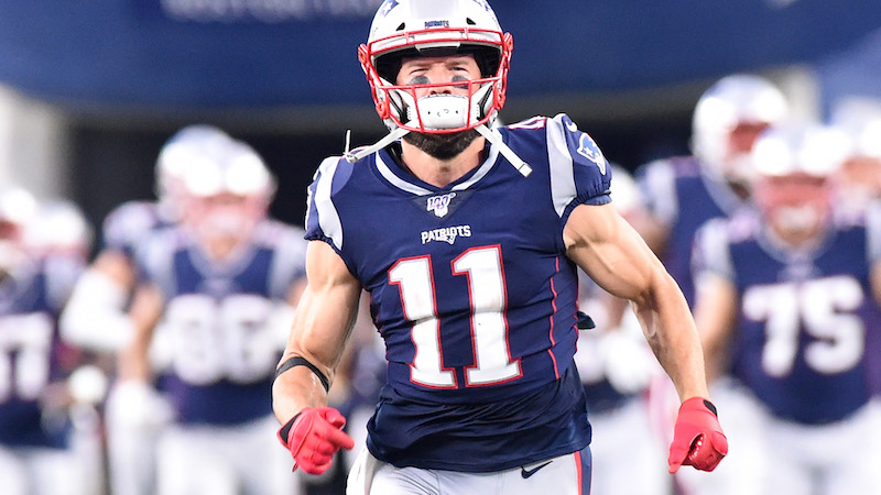 Patriots wide receiver Julian Edelman
