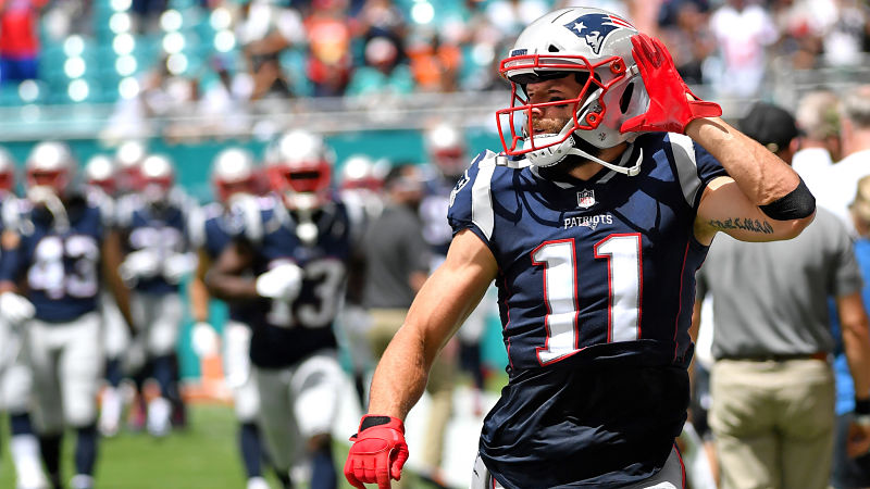 New England Patriots wide receiver Julian Edelman