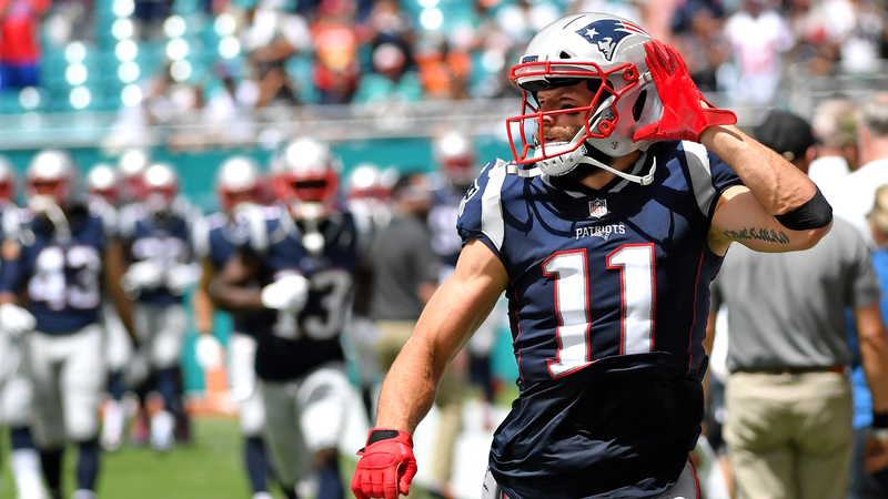 New England Patriots Wide Receiver Julian Edelman