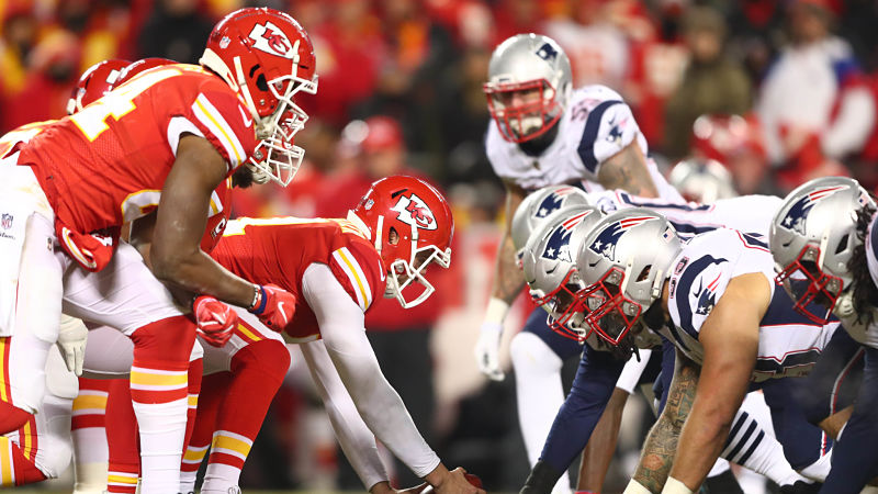 Kansas City Chiefs and New England Patriots