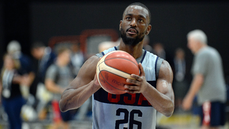 Boston Celtics and USA guard Kemba Walker
