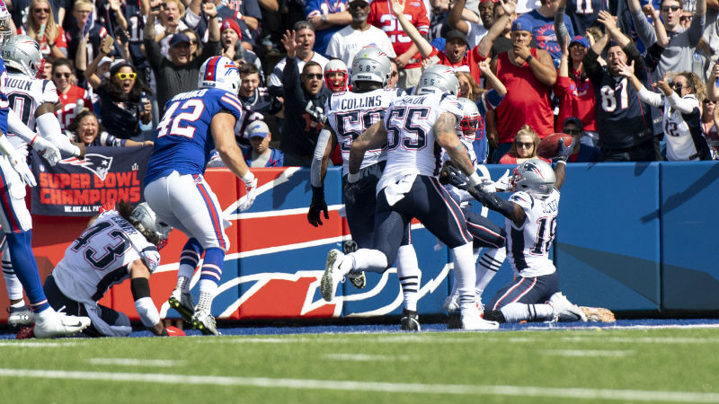 New England Patriots wide receiver Matthew Slater
