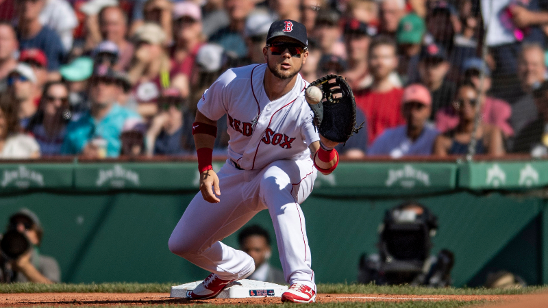 Boston Red Sox first baseman Michael Chavis
