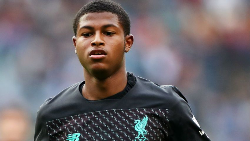Liverpool striker Rhian Brewster