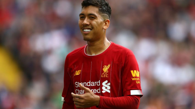 Liverpool forward Roberto Firmino