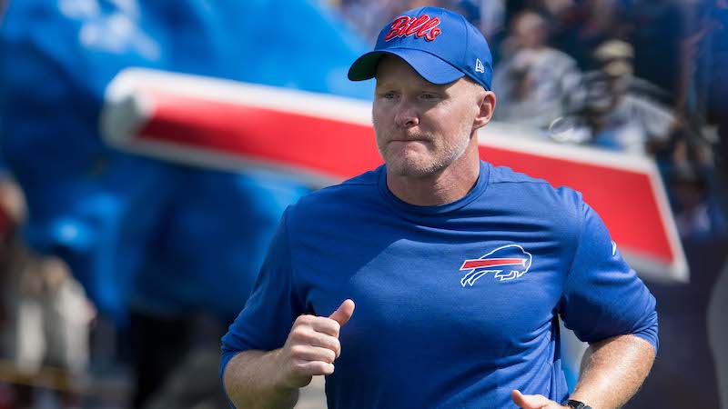 Bills head coach Sean McDermott