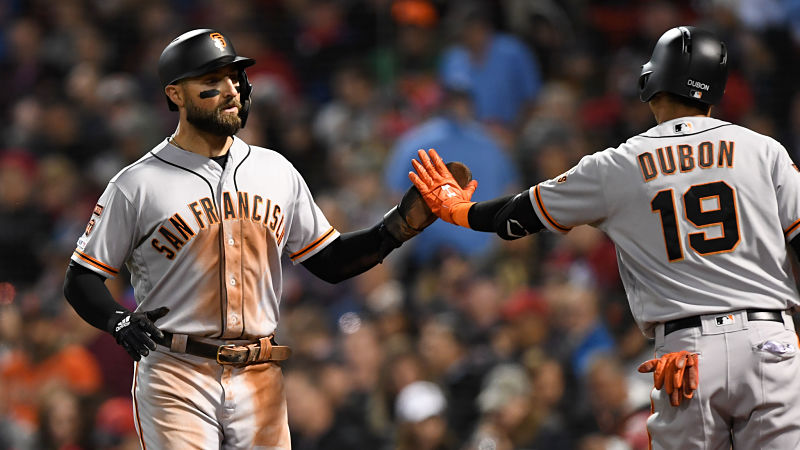 San Francisco Giants center fielder Kevin Pillar