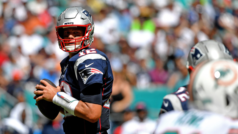 New England Patriots quarterback Tom Brady