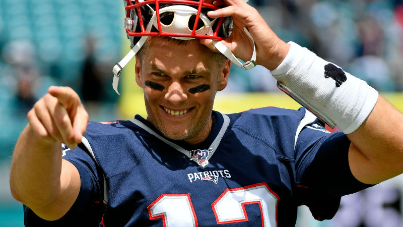 New England Patriots quarterback Tom Brady