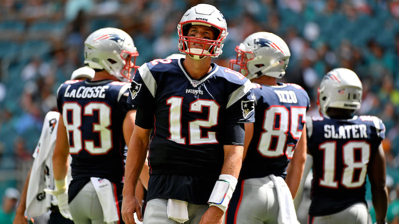 Patriots quarterback Tom Brady