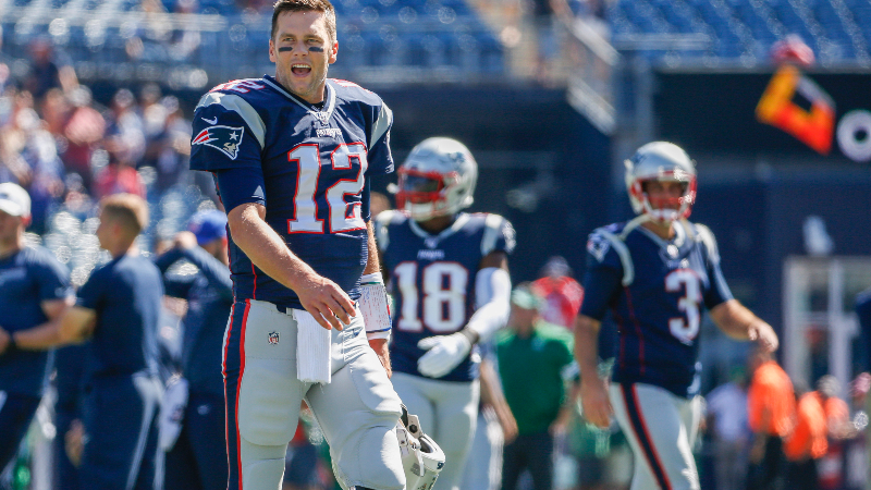 New England Patriots quarterback Tom Brady