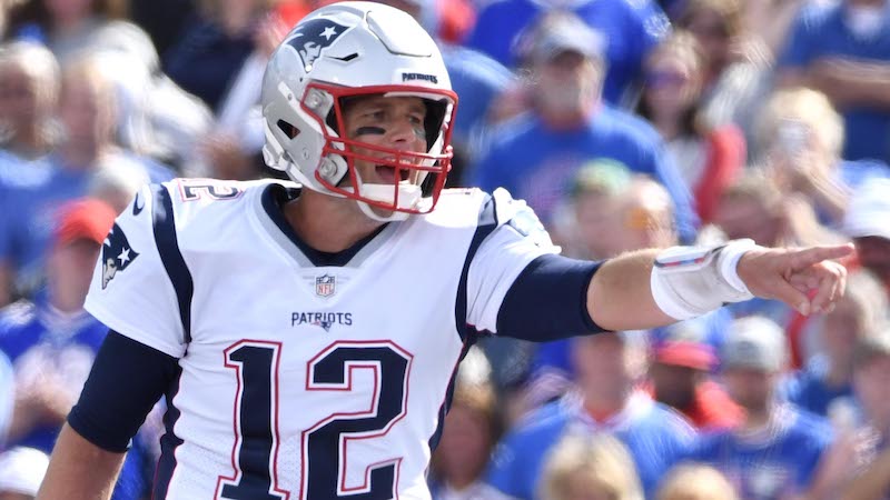 Patriots quarterback Tom Brady