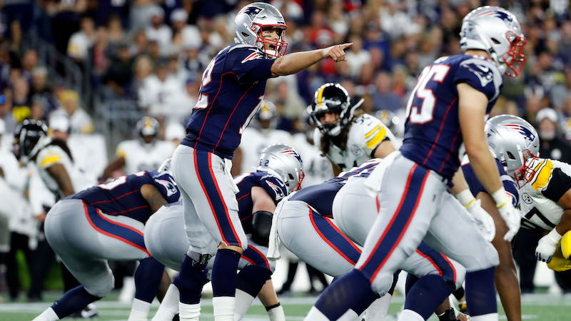 New England Patriots quarterback Tom Brady