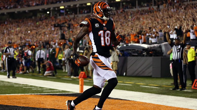 Cincinnati Bengals wide receiver A.J. Green