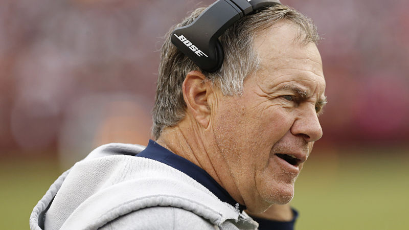 New England Patriots coach Bill Belichick
