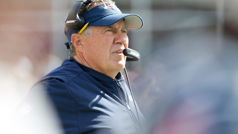 New England Patriots head coach Bill Belichick