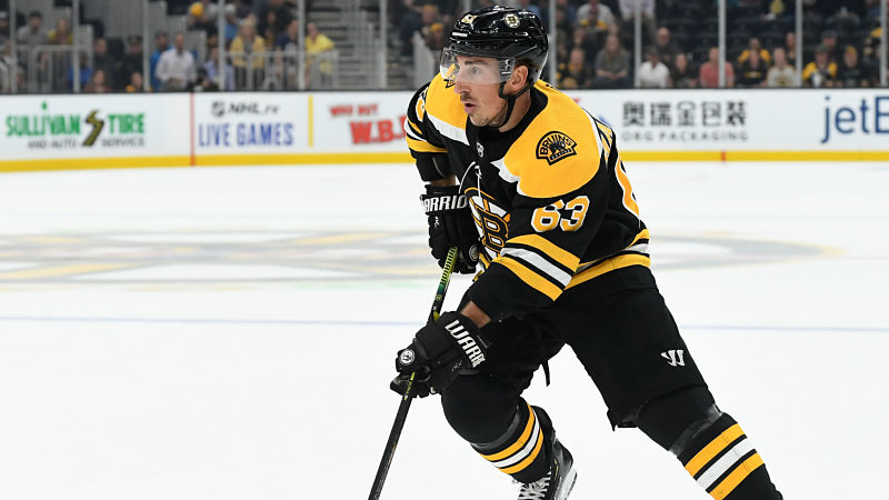 Boston Bruins forward Brad Marchand