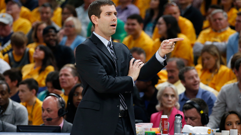 Boston Celtics coach Brad Stevens