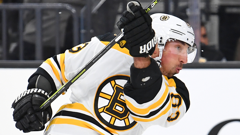 Boston Bruins Winger Brad Marchand