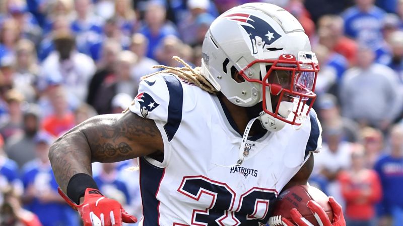 New England Patriots running back Brandon Bolden