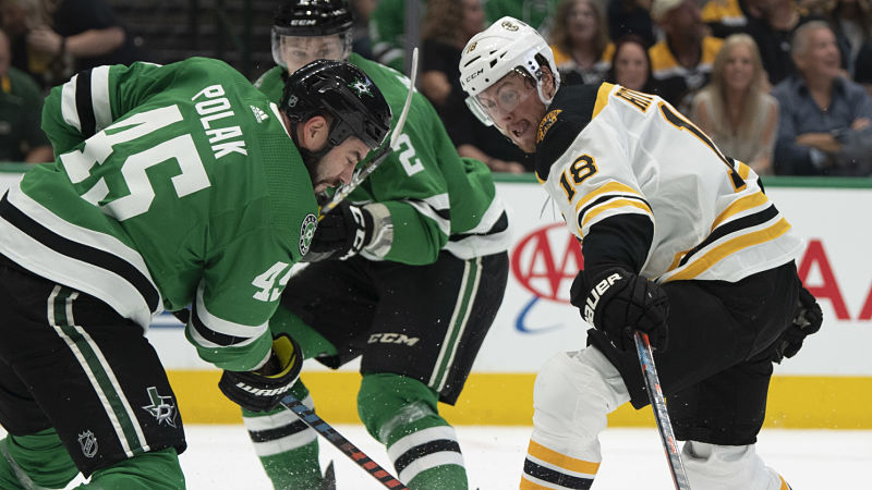 Boston Bruins forward Brett Ritchie