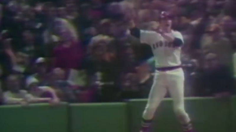 Former Boston Red Sox catcher Carlton Fisk