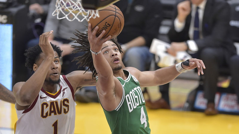Boston Celtics guard Carsen Edwards