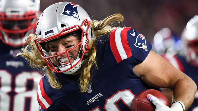 New England Patriots linebacker Chase Winovich