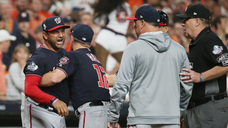 Washington Nationals Manager Dave Martinez