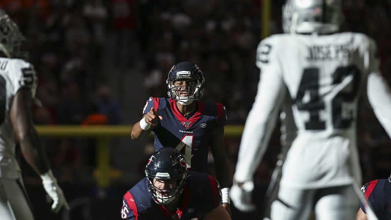 Houston Texans quarterback Deshaun Watson