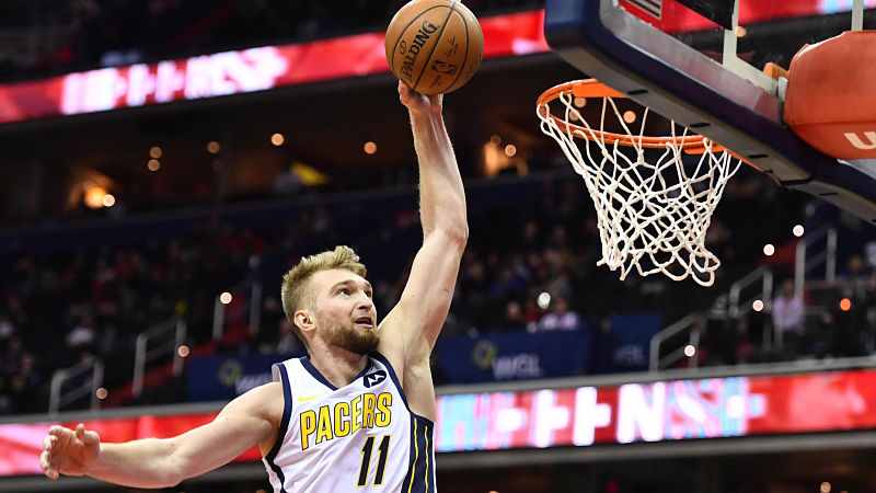 Indiana Pacers forward Domantas Sabonis