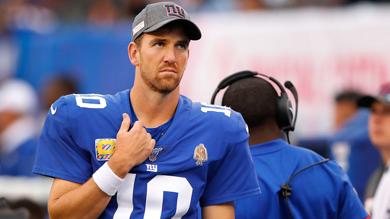 New York Giants quarterback Eli Manning