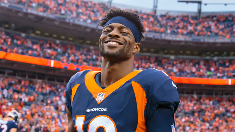 Denver Broncos wide receiver Emmanuel Sanders