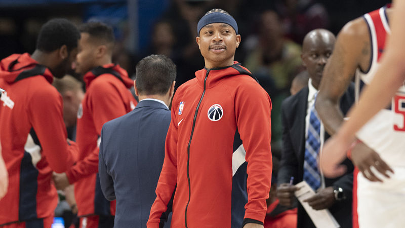 Washington Wizards guard Isaiah Thomas