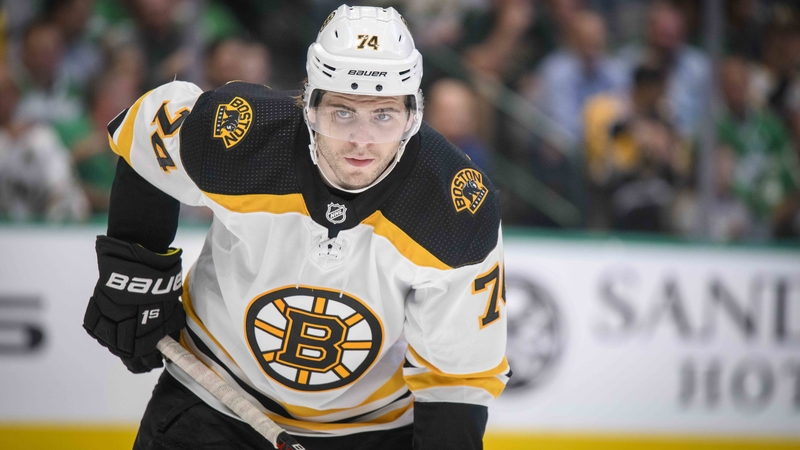 Boston Bruins Left Winger Jake DeBrusk