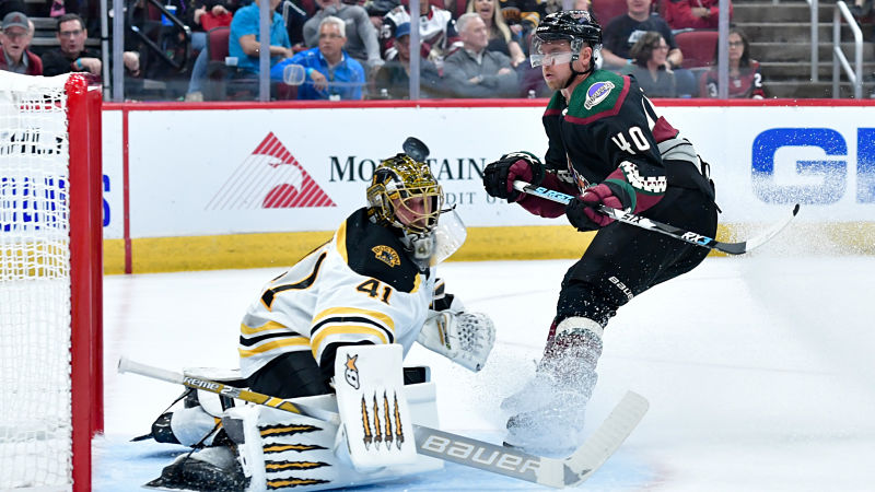 Boston Bruins goalie Jaroslav Halak